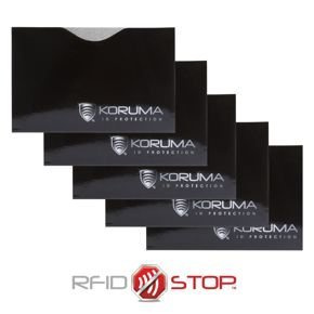 RFID Card Protector - Credit/Debit Card Sleeve - 5 pack