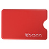 Hard Plastic RFID Blocking Card Sleeve (Red)