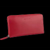 Large RFID Ladies Zipped Wallet (Red)