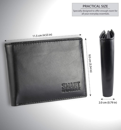 6-10 Card RFID Wallet with Removable Card Holder 