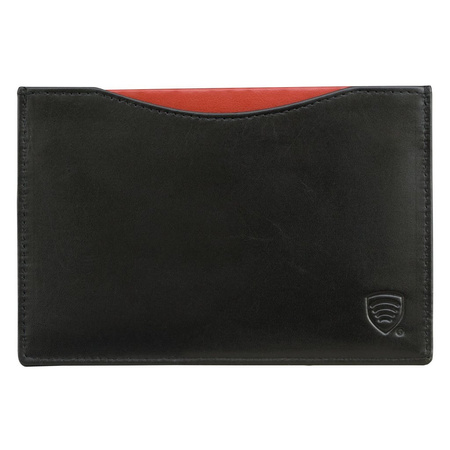 Leather Passport Cover with Extra Slip Pocket 