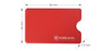 Hard Plastic RFID Blocking Card Sleeve (Red)