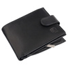 4 Card RFID Mens Wallet with Zipped Note Section 