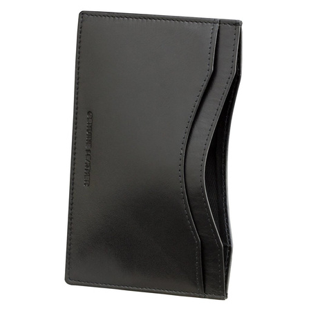 Leather Passport Cover with Extra Slip Pocket 