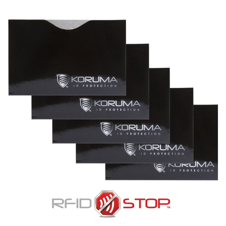 RFID Card Protector - Credit/Debit Card Sleeve - 5 pack