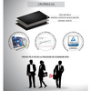 Minimalist RFID Wallet - 7-11 Card Holder with Removable Insert - KUK-77HBR