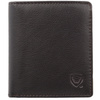 Brown Leather RFID Wallet for 6 Cards with Coin Pocket and ID Window - SMALL - SM-900GBR