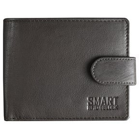 4 Card RFID Wallet with Zipped Note Section 