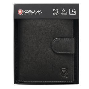 Personalised Leather RFID Wallet - Silver/Gold Engraved 